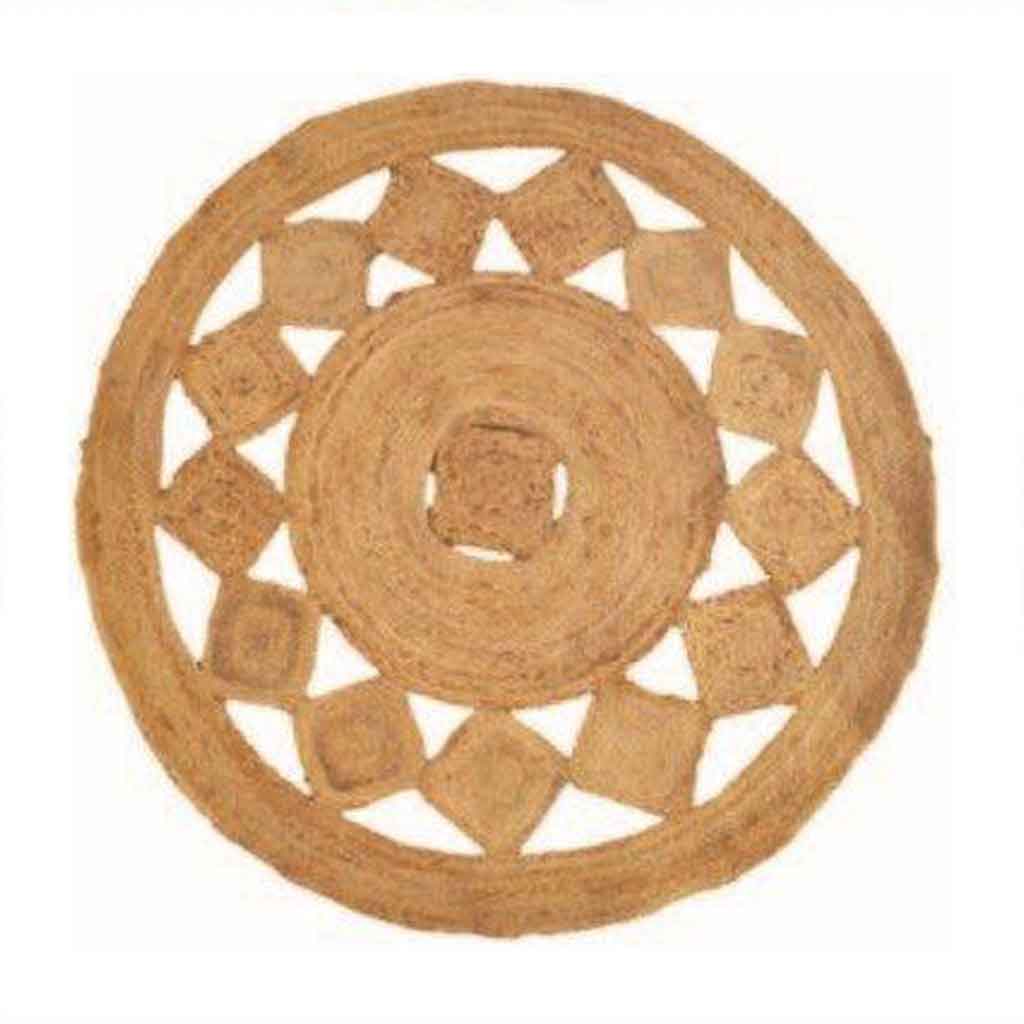 Alfombra De Jute 120cm