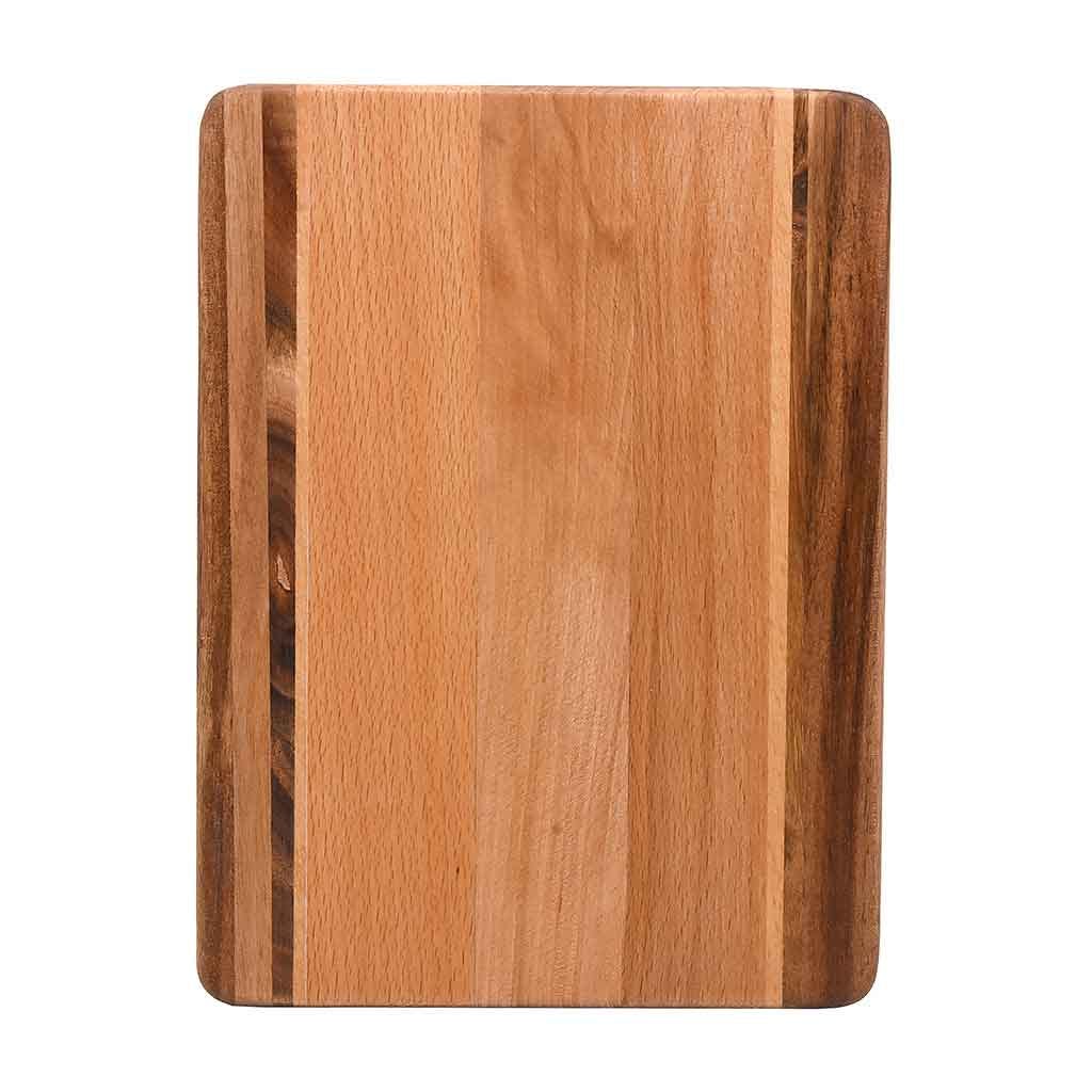 Tabla Para Cortar De Bambú 28x21x2cm