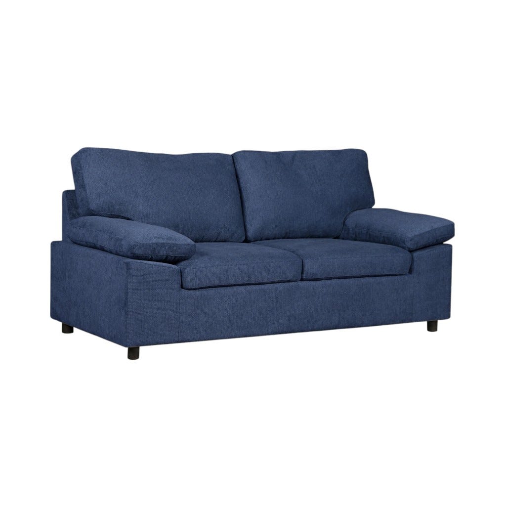 Sof&aacute; Ginny 2 Plazas Azul 180X82X86Cm