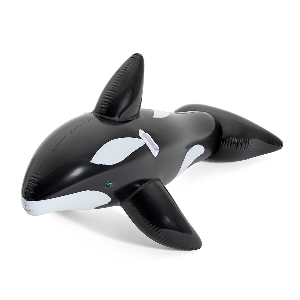 Ballena negra inflable Bestway Jumbo