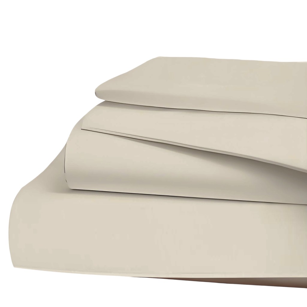 Juego De Sábanas Ful Beige