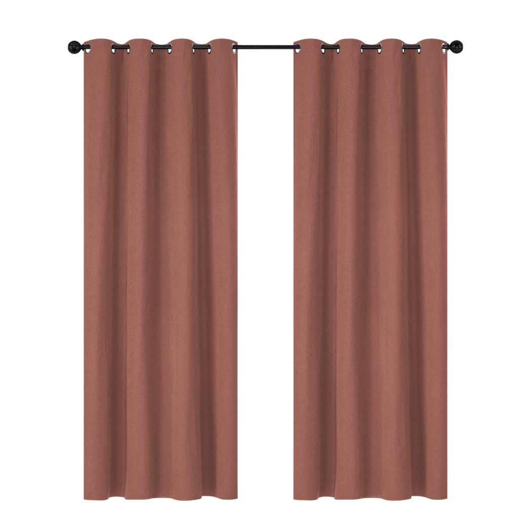 Cortina Blackout Rosa 140X250Cm