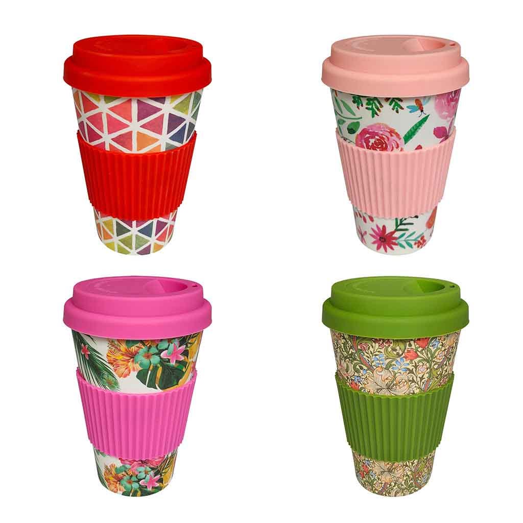 Vasos Para Viaje Estampados De Diseños Surtidos 470Ml
