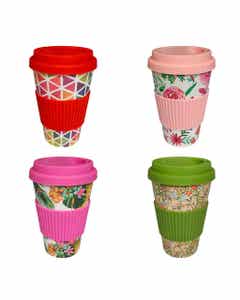 Vasos Para Viaje Estampados De Diseños Surtidos 470Ml