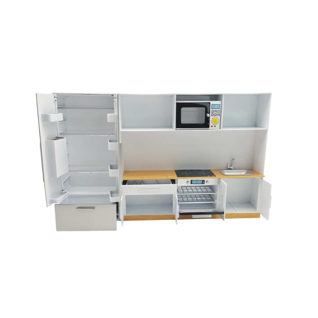 Set De Juego De Cocina En Miniatura