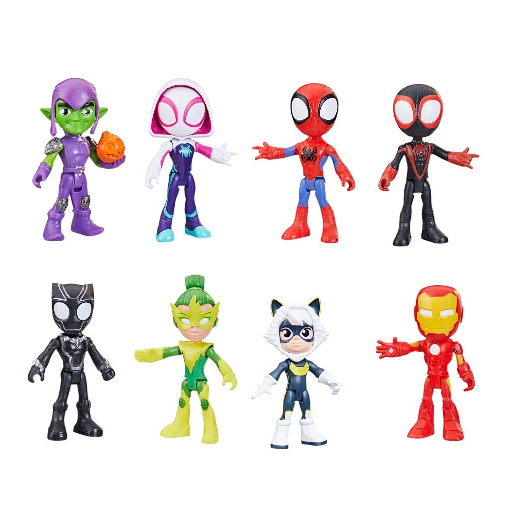 Figura De Acción Spidey & His Amazing Friends Héroes Surtidos