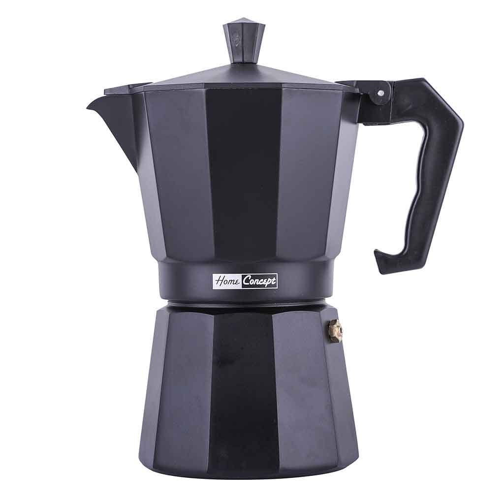 Cafetera Negra Para 6 Tazas