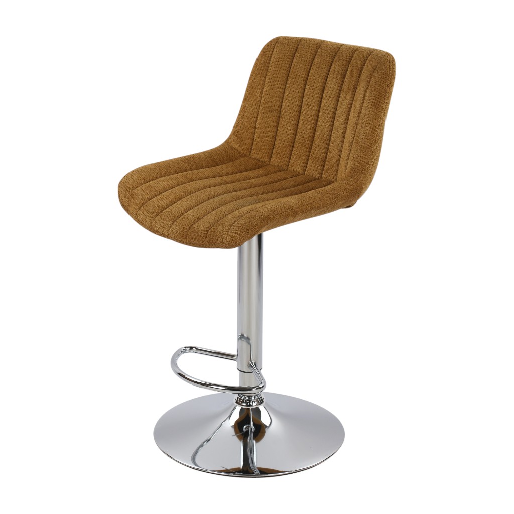 Silla De Bar Elida 46X52X89.5-111.5Cm Amarillo