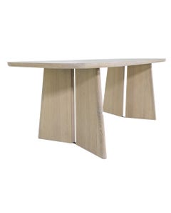 Mesa De Comedor Beige Trinity 200X90X75Cm