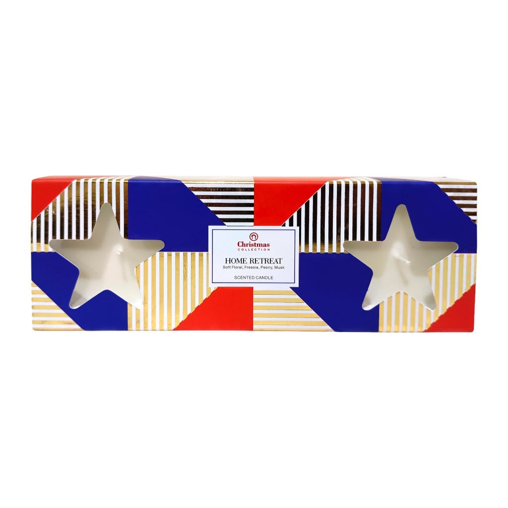 Juego De Velas Perfumadas 3 Piezas 22,5X8X3,5Cm