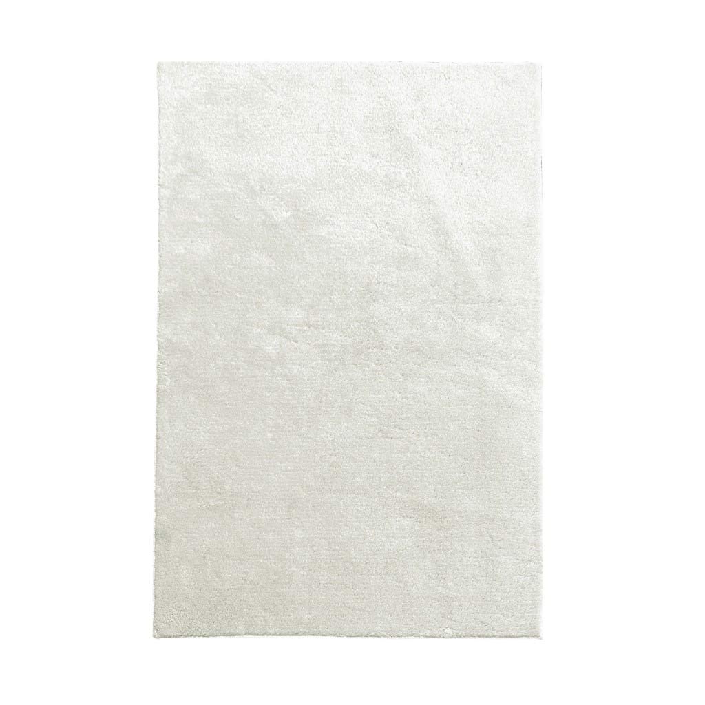 Alfombra Afelpado Blanco Marfil 120X180Cm