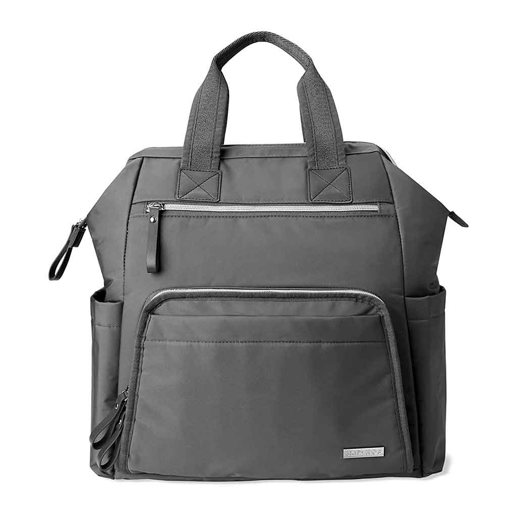 Mochila Para Pañales Negro Wide Open Skip Hop