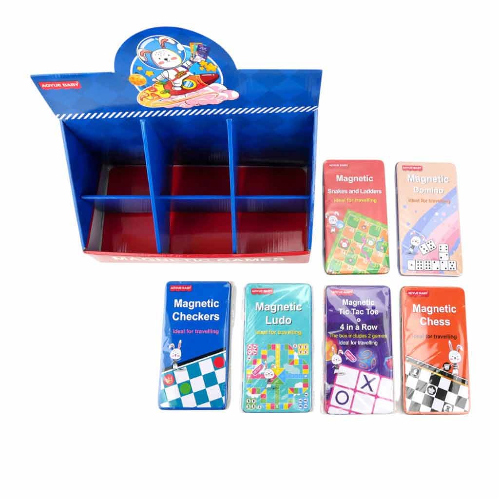 Caja Metálica De Juegos Clásicos Surtidos