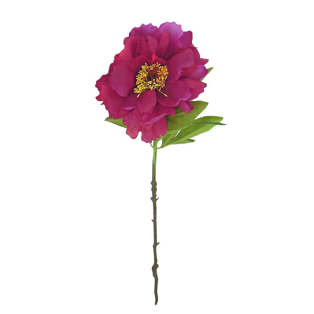 Flor De Peonía Artificial Surtidos 55Cm