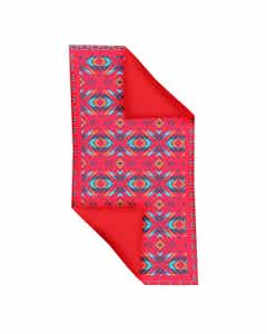 Toalla De Playa Rojo Con Estampado