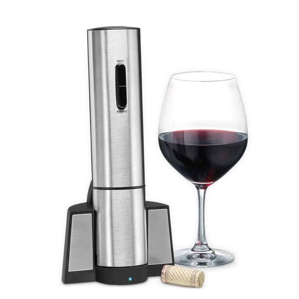 Abridor inalámbrico recargable de acero inoxidable Cuisinart