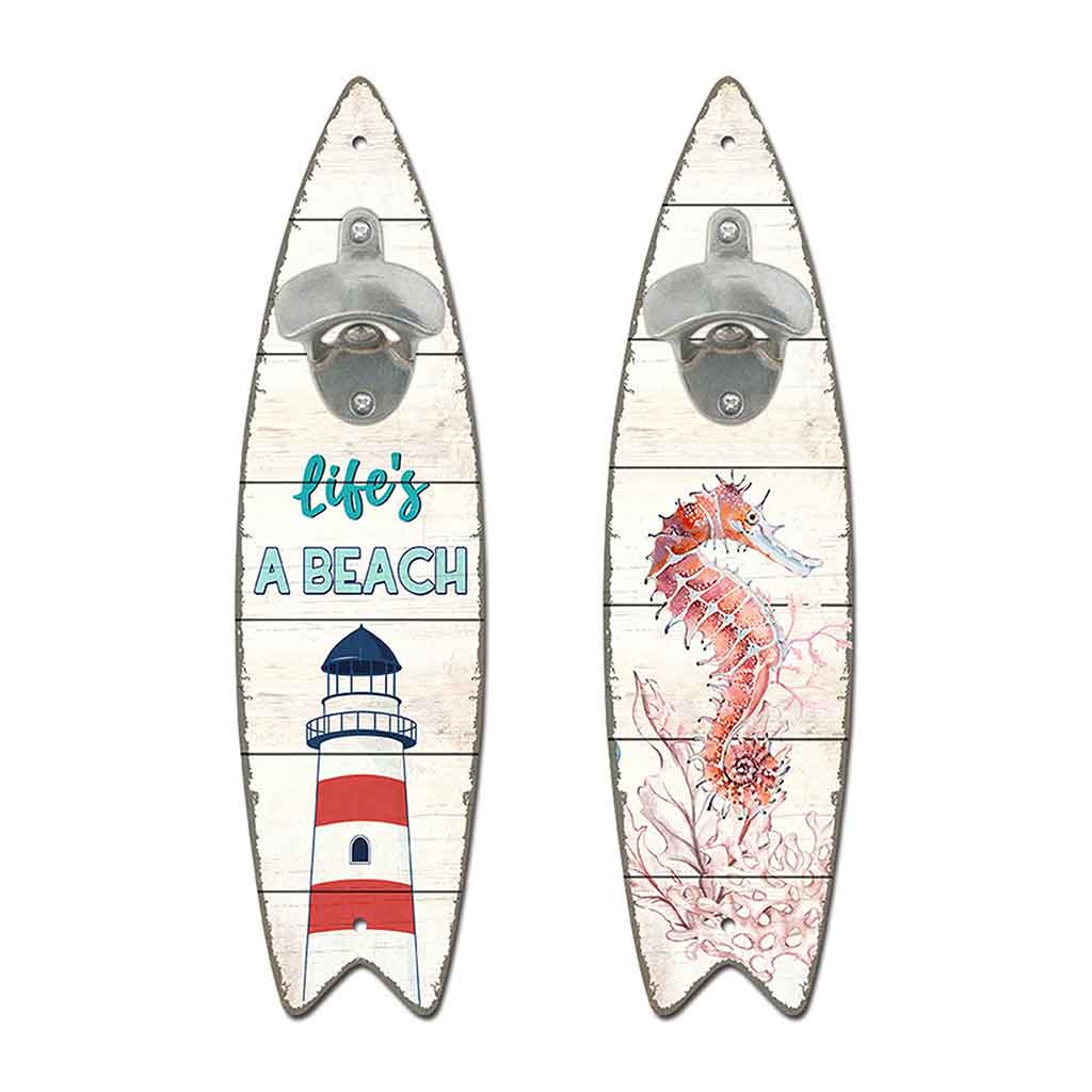 Abre Botellas En Forma De Tabla De Surf 34x9x4cm