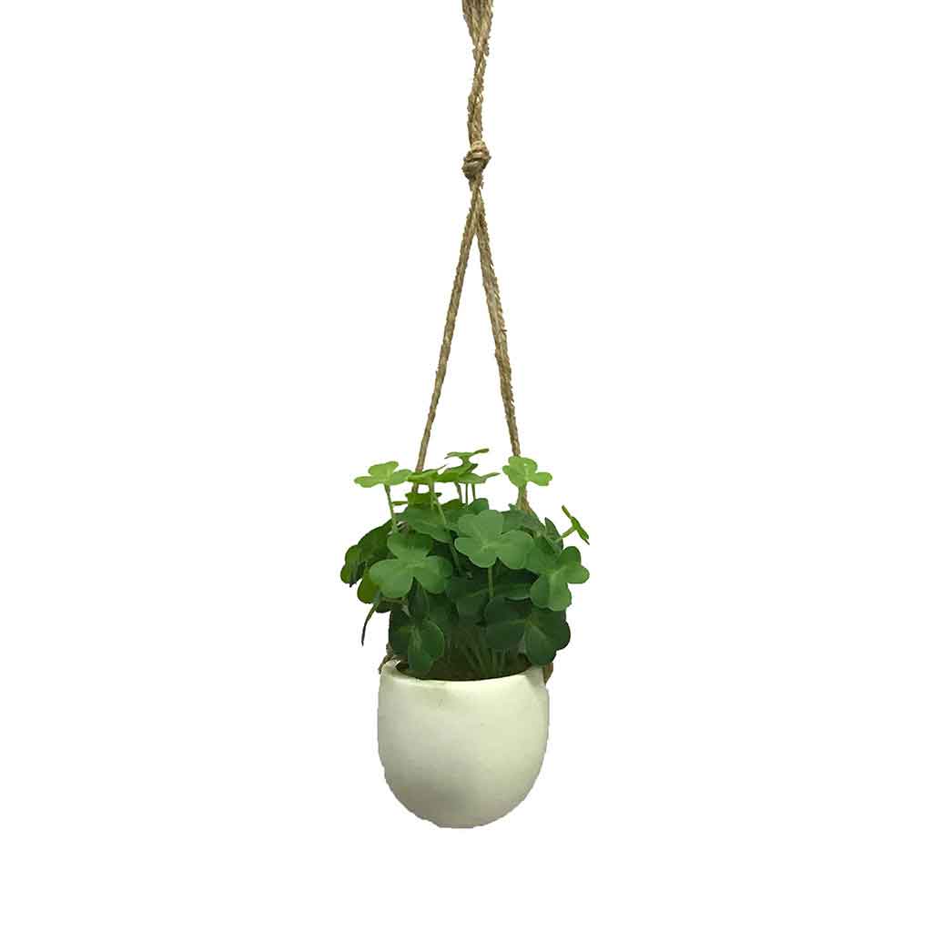 Planta Artificial De Suculenta En Maceta Colgante 12Cm