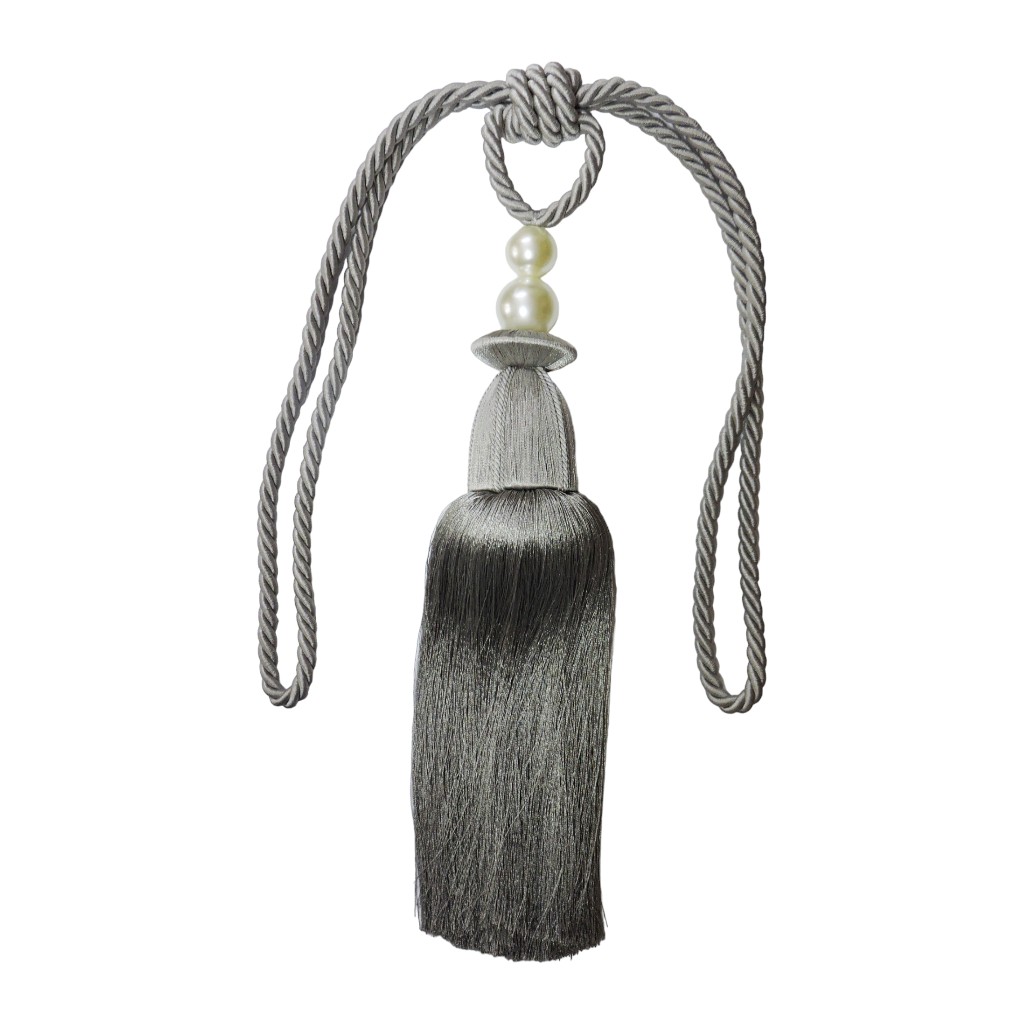 Borla De Cortina Gris 76Cm