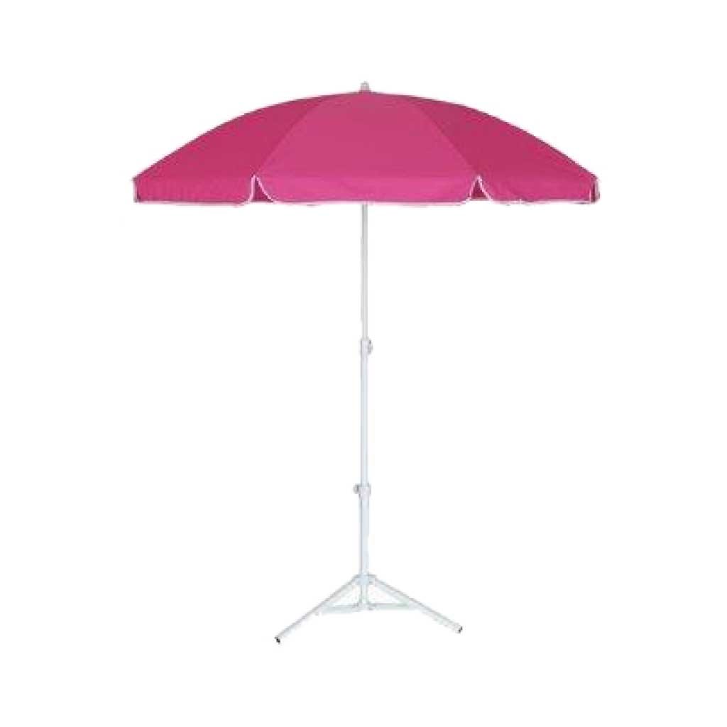 Sombrilla de 8 paneles rosa