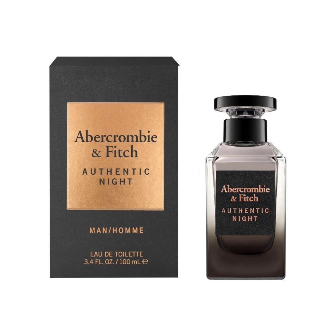 A&F Authentic Night Men Edt 100Ml