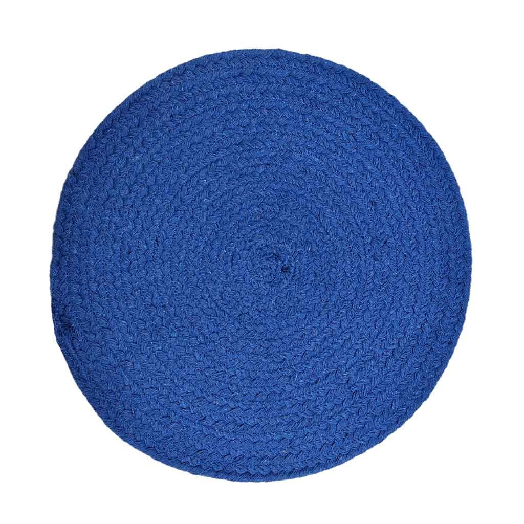 Individual Redondo Azul 38Cm