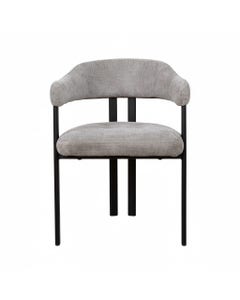 Silla De Comedor Belinda Gris 54.5X57.5X75Cm