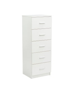 Gabinete Tamriel 5 Gavetas Blanco 40X35X108Cm