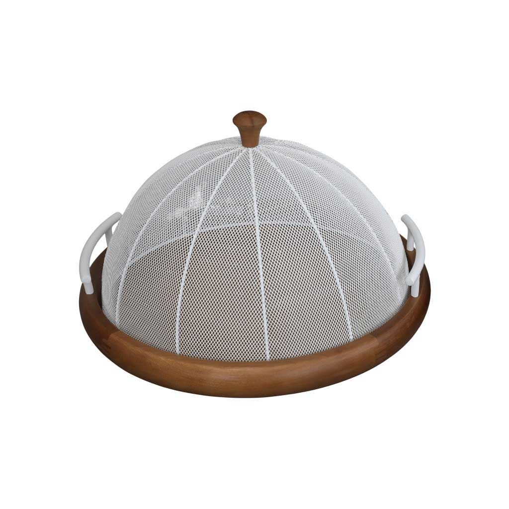 Bandeja Para Servir Con Cubierta 38x21.5cm