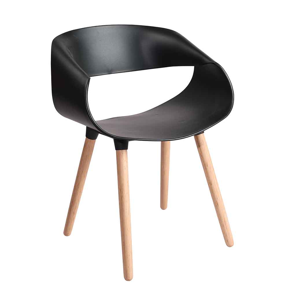 Silla de Comedor Negro Darcy