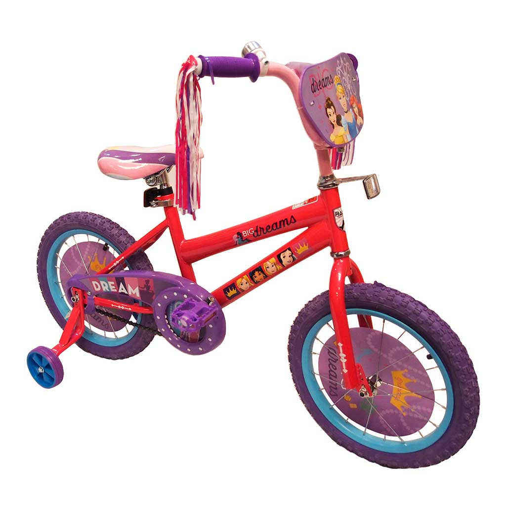 Bicicleta Big Dreams Disney Princess Para Niñas 16"