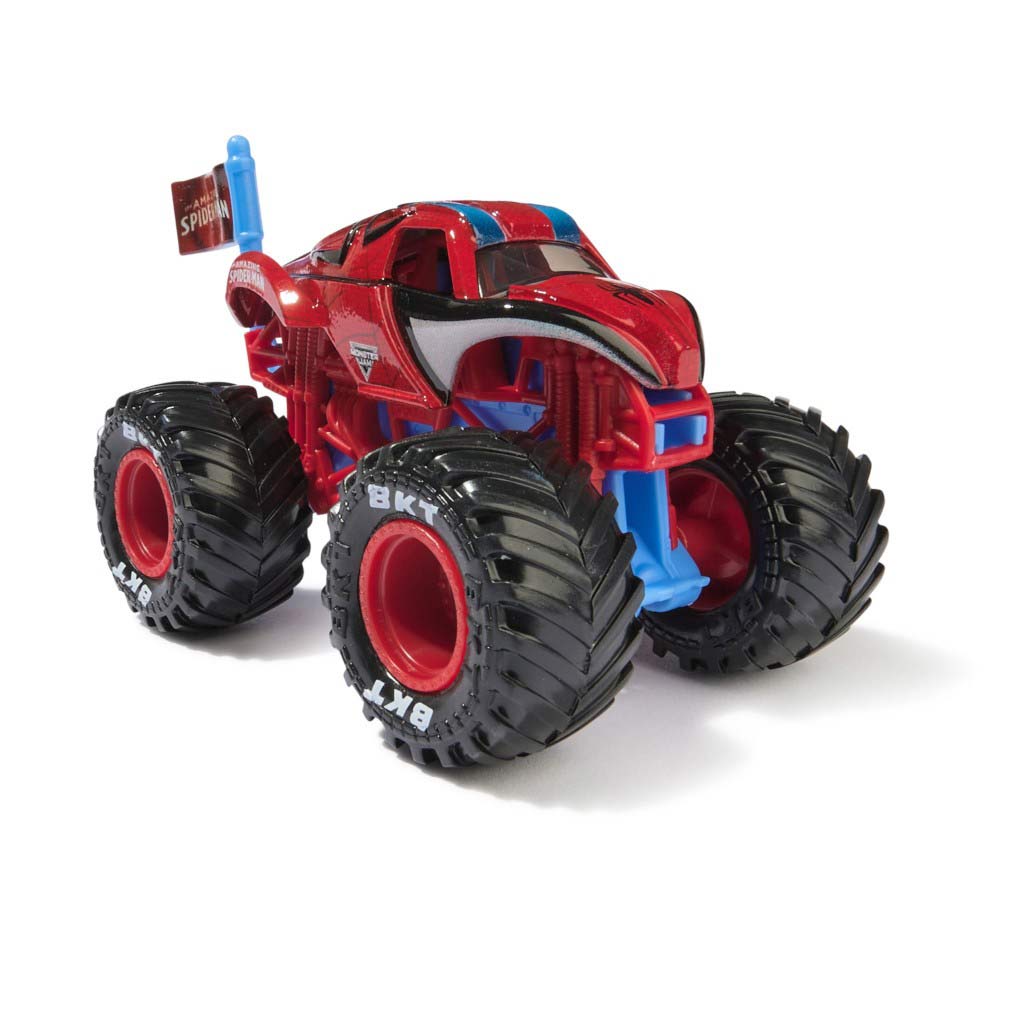 Camión Monstruo Coleccionable De Marvel Spiderman 1:64 Monster Jam
