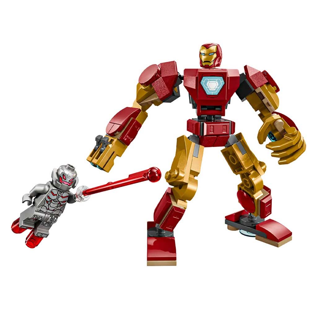 Bloques Lego Armadura Robótica Iron Man Vs. Ultrón 101Pzs