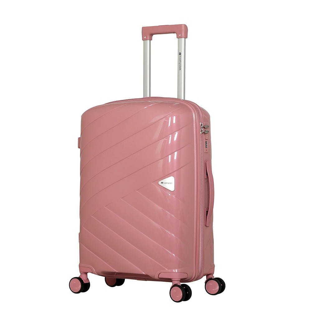 Maleta De Viaje Rosa 24"