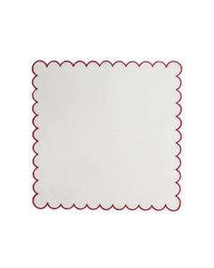 Servilleta Set 2Pzs Blanco 45X45Cm