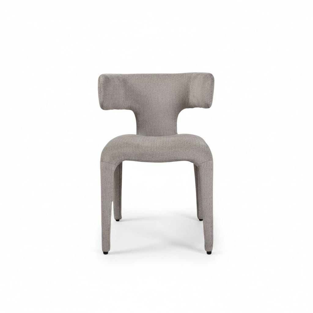 Silla De Comedor Karina Taupe 57X53.5X76Cm