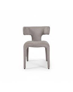 Silla De Comedor Karina Taupe 57X53.5X76Cm
