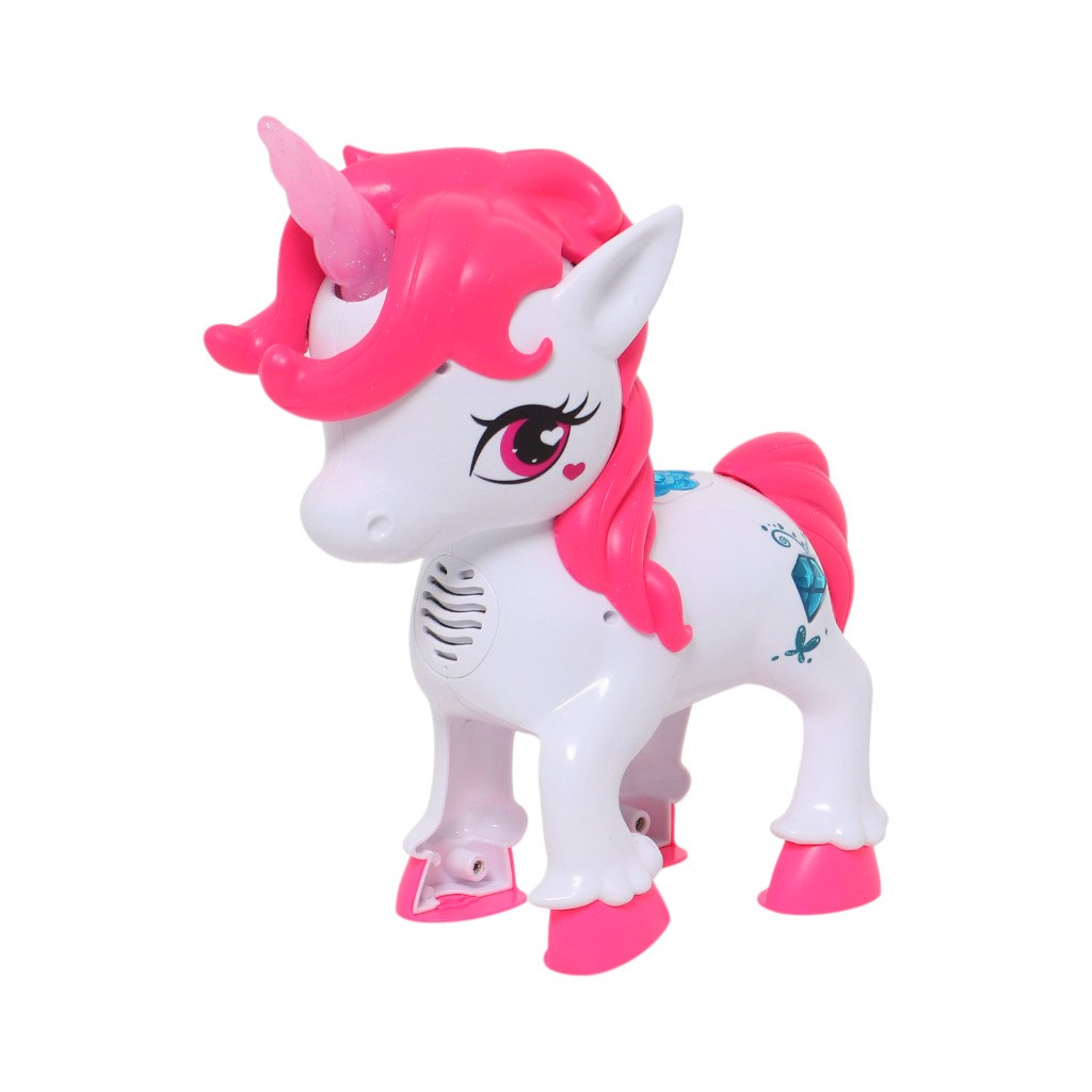 Unicornio Con Luz, Sonido Y Grabador De Voz