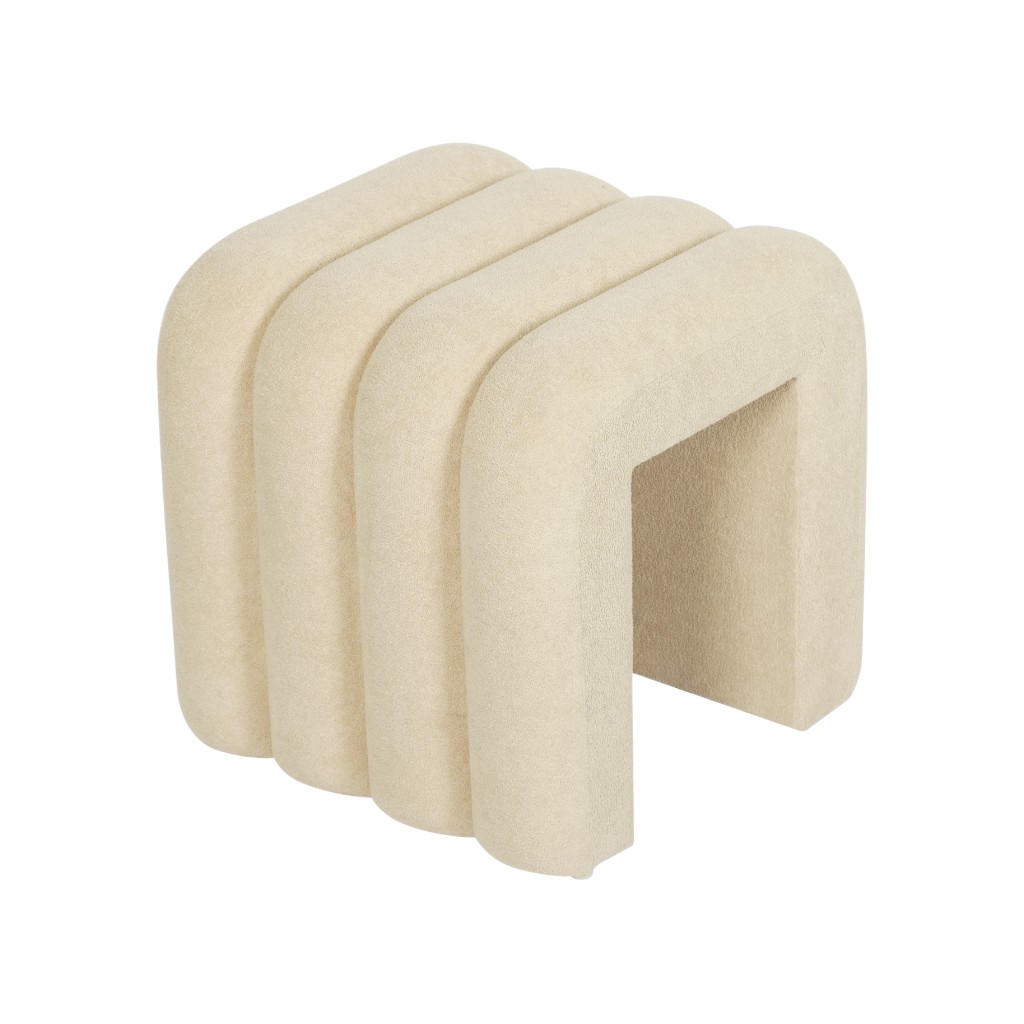 Banco Beige Mona 38X40X40Cm