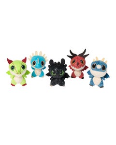 Dragons Peluches 3" Coleccionables Surtidos