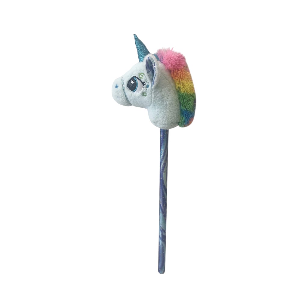 Unicornio De Palo Con Sonido 75Cm