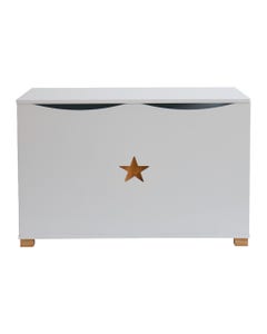 Baúl Con Diseño De Estrella 70X40X45Cm