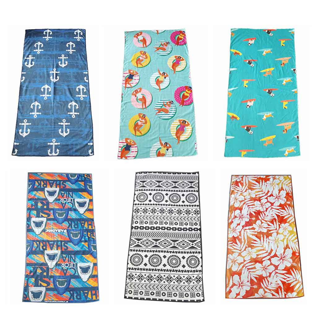 Toalla de playa rectangular surtidos