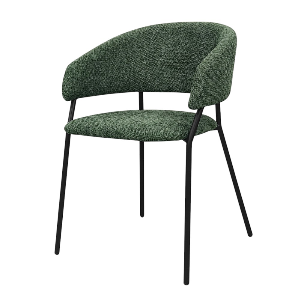 Silla De Comedor Minke Verde 57X56X80CM