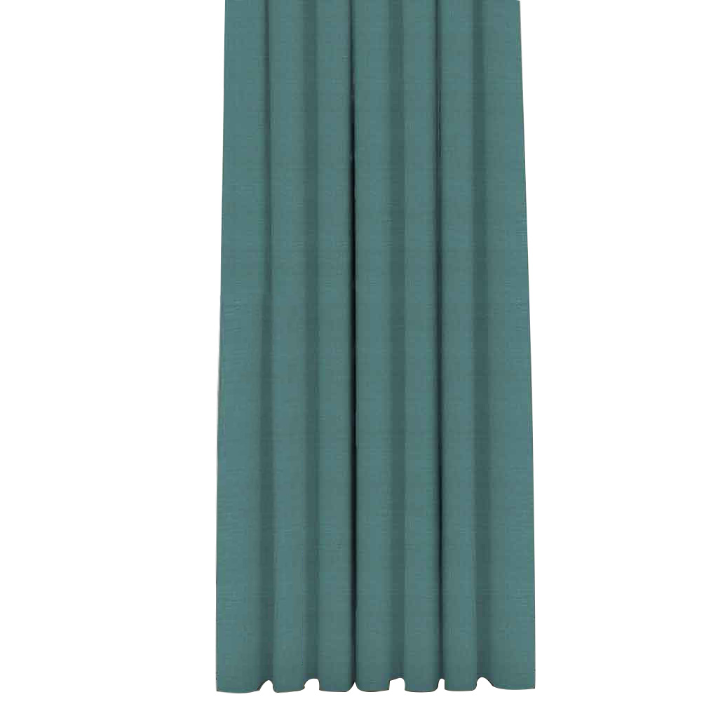 Cortina Color Verde Aqua 140X250Cm