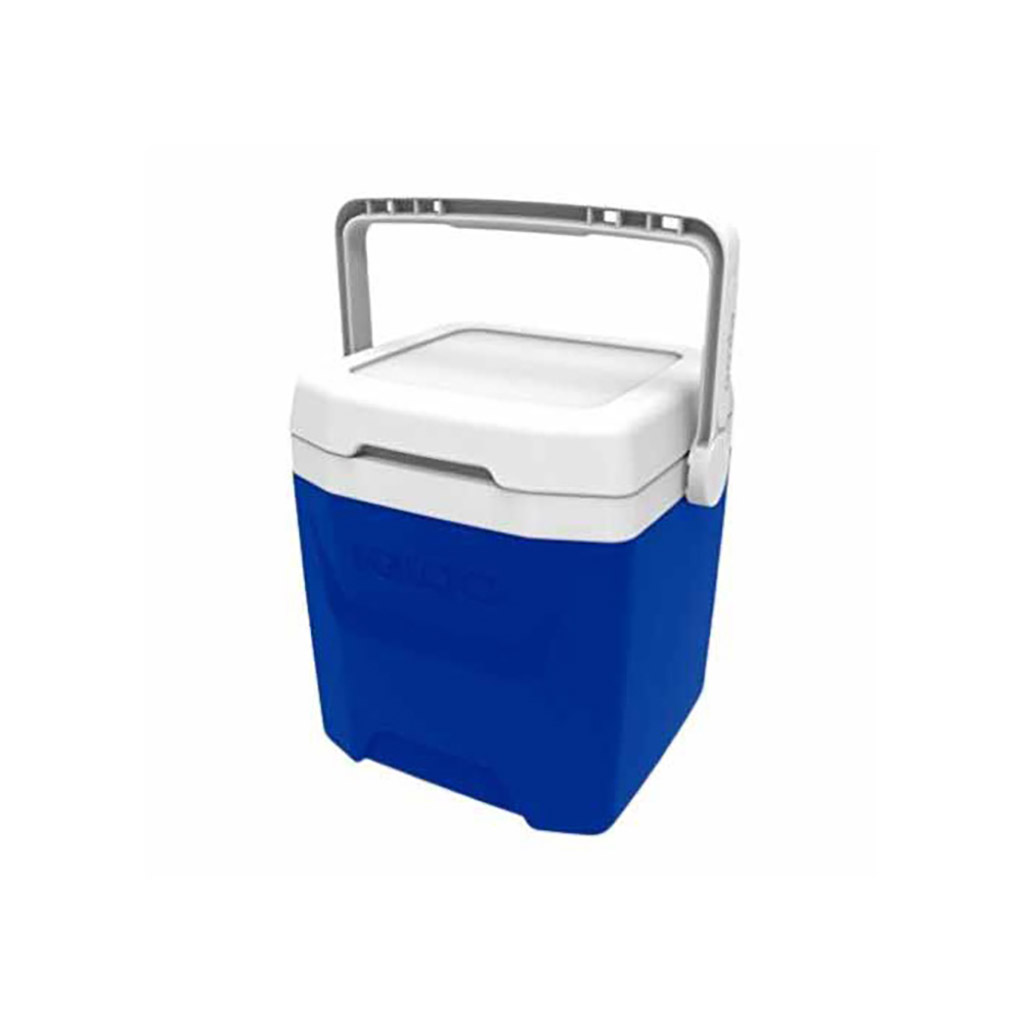 Hielera azul con 12 cuartos Laguna Igloo