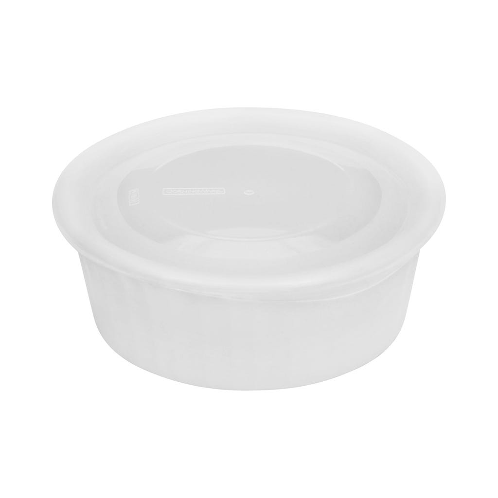 Plato Para Hornear De Cerámica Con Tapa 473ml Correle