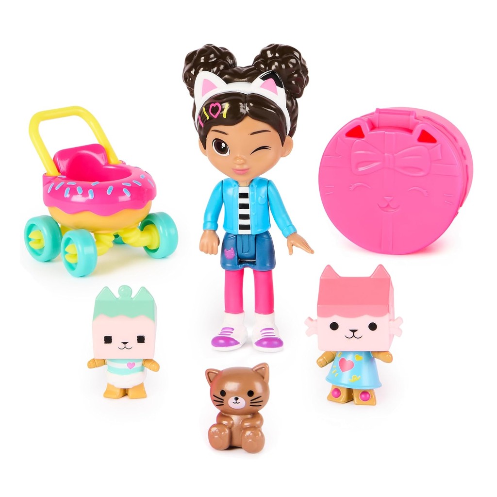 Set Figuras 'Gabby' Cuidado De Gatitos Gabby'S Dollhouse