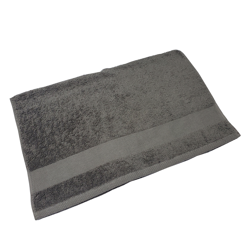 Toalla de cara terry gris oscuro 50X90