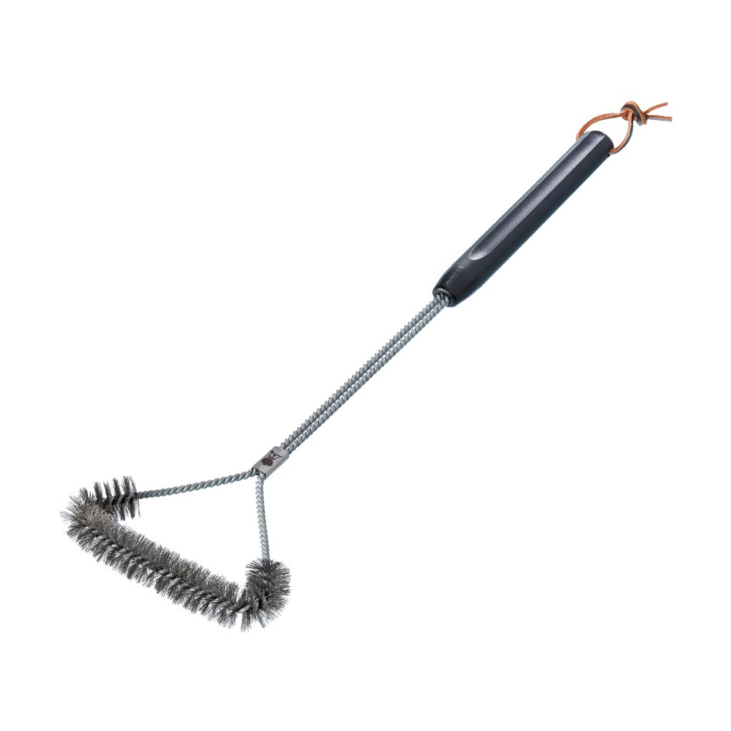 Cepillo para parrilla de 3 lados Weber de 21"